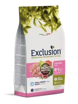 Exclusion Mediterraneo Monoprotein Formula Сухий корм з куркою для цуценят дрібних порід 05541 фото
