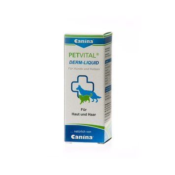 Тонік Canina Derm-Liquid для собак та котів, для проблемної шерсті, 25 мл 4027565702206 фото