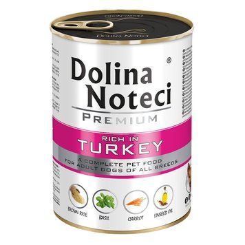 Корм конс.Dolina Noteci Premium для собак з індичкою, 400 гр DN 400 (295) фото