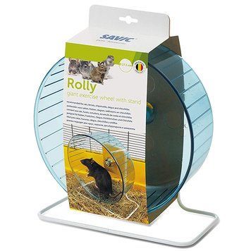 Savic Rolly Giant+Stand САВІК РОЛЛІ бігове колесо + підставка для хом&rsquo;яків, щурів, морських свинок 0178 фото