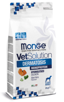Сухий корм&nbsp;Monge Dog VetSolution Dermatosis для дорослих собак при дерматологічних захворюваннях 70081009 фото