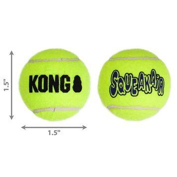 Іграшка KONG SqueakAir Ball м&rsquo;яч-пискавка для собак мініатюрних порід, XS - 3 шт 75180 фото