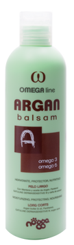Nogga Omega Line Argan Зволожуючий бальзам з олією аргани для довгошерстих порід 500 мл 044057 фото