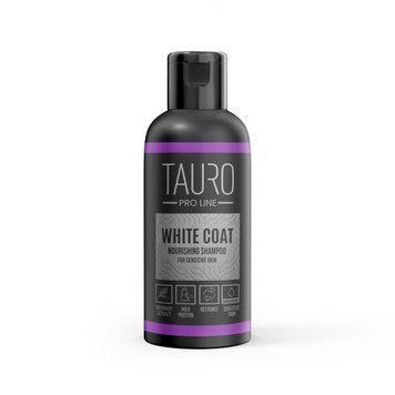 Поживний шампунь для собак і котів з білою шерстю White Coat Nourishing Shampoo 50 мл TPLW47035 фото