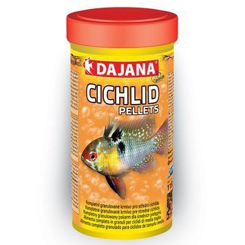 CICHLID PELLETS (250мл/115гр) Корм для великих та середніх цихлідів в гранулах DP122B (5566) фото