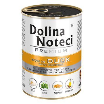 Dolina Noteci Premium для собак з качкою та гарбузом 400 гр DN 400 (731) фото