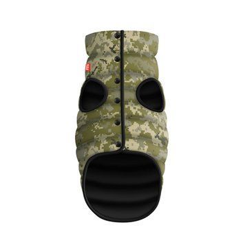 Курточка для собак WAUDOG Clothes, малюнок "Мілітарі", XS30, В 43-46 см, С 27-30 см 403-4026 фото
