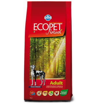 Сухий корм Farmina Ecopet Natural Adult Maxi для дорослих собак великих порід, з куркою, 12 кг 181220 фото