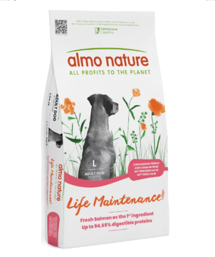 Almo Nature Life Maintenance L для дорослих собак великих порід зі свіжим лососем 765 фото