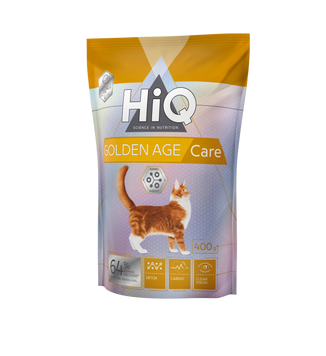 HiQ Golden Age Care Сухий корм для літніх котів від 10 років і старше, 400 г HIQ45922 фото