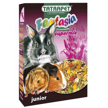 Корм Fantasia cупер мікс для юніор гризунів , 500 гр 341.06 фото