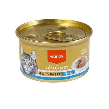 Wanpy Gourmet Gold Paste Tuna ВАНПІ ТУНЕЦЬ консерви для котів паштет, банка 85г TNC-25 фото