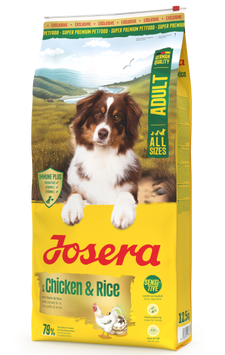 Сухий корм для дорослих собак Josera з куркою та рисом для всіх порід (Gefl&uuml;gel-Men&uuml;) 0,9 кг 121839 фото