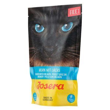 Вологий корм JOSERA для котів, філе з куркою та лососем 117007 фото