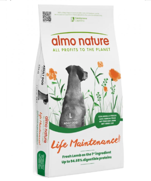 Almo Nature Life Maintenance L для дорослих собак великих порід зі свіжим ягням 761 фото