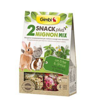 Ласощі GimBi для гризунів, мікс кропива, 50 г 2.209012/21388 фото
