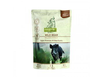 Вологий корм ISEGRIM Pouch Roots Monoprotein для собак, з кабаном та пастернаком 95755 фото