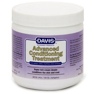 Davis Advanced Conditioning Treatment ДЕВІС ГЛИБОКИЙ ДОГЛЯД кондиціонер для собак і котів, з оліями макадамії, жожоба, оливкової ACT16 фото