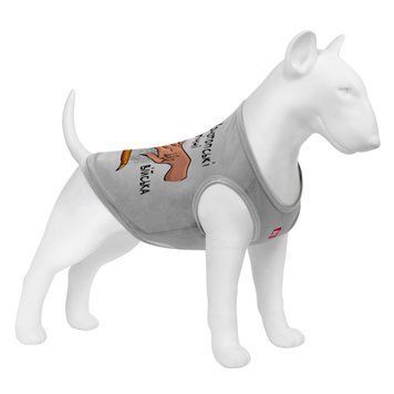 Майка для собак WAUDOG Clothes малюнок "Конотопські магічні війська", сітка, XS, B 26-29 см, C 16-19 см сірий 300-0232-11 фото