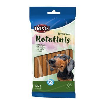 Ласощі Trixie Soft Snack Rotolinis для собак, домашня птиця, 120 г TX-3171 фото