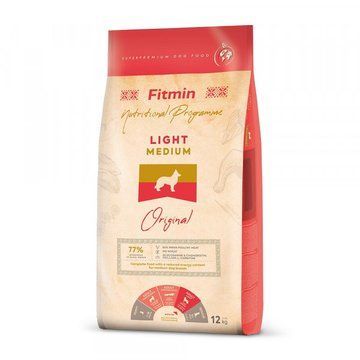 Fitmin Dog Medium Light 12кг 521114153 фото