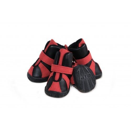 Черевики Ruispet для малих порід собак, зимові, 4 шт./упак. чорні, 4,8x3,9 см, №1 2700000032978 фото