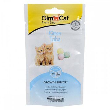 Вітамінізовані ласощі GimCat Every Day Kitten для кошенят, 40 г 4002064426174 фото