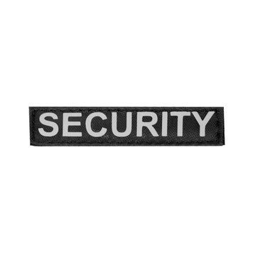 Змінний надпис "Dog Extreme" "SECURITY" великий для шлеї "POLICE" 3-4 розміру чорний 24721 фото