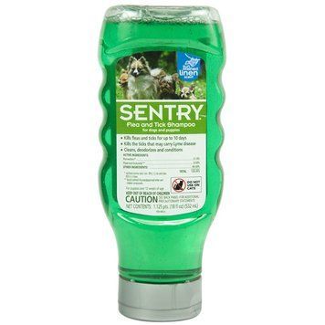 Sentry Sunwashed Linen Shampoo СЕНТРІ СОНЯЧНИЙ ЛЬОН шампунь від бліх і кліщів для собак 19152 фото