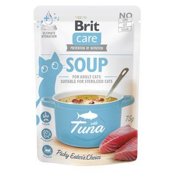 Корм вологий "Суп для котів Brit Care Soup with Tuna з тунцем", 75 г 1111182592 фото