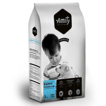 Корм для собак AMITY Puppy, для цуценят усіх порід, 3кг 525    PUP 3KG фото