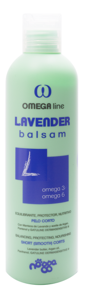 Nogga Omega Line Lavender Бальзам з олією лаванди для гладкошерстих і голих порід собак 250 мл 041056 фото