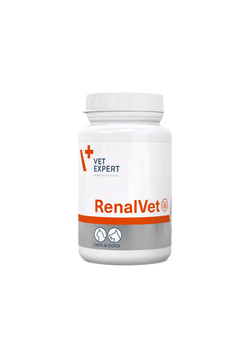 Vet Expert RenalVet Нутрицевтична добавка для підтримання функції нирок у котів і собак, 60 капс. 46275 фото