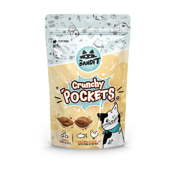 Mr. Bandit Хрусткі подушечки тунець і курка для котів, 40 г 209794 фото