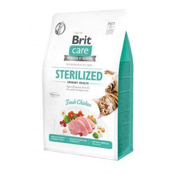 Сухий корм Brit Care Cat GF Sterilized Urinary Health для стерилізованих котів, з куркою, 400 г 8595602540747 фото