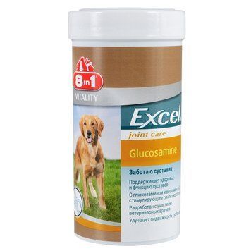 Вітаміни 8in1 Excel &laquo;Glucosamine&raquo; для собак, 55 шт (для суглобів) 4048422121565 фото