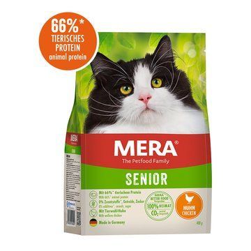 MERA Cats Senior Сhicken корм для котів похилого віку з куркою 400гр 038874 - 8814 фото