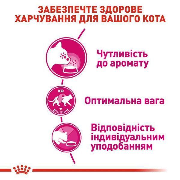 Роял Канін (ROYAL CANIN AROMATIC) Корм для вибагливих до аромату котів 2кг 2543020 фото