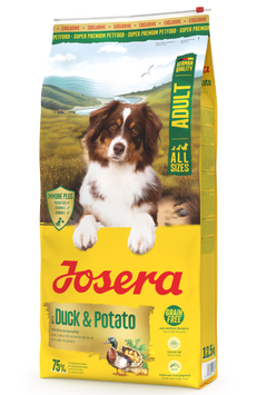 Сухий беззерновий корм для дорослих собак Josera Ente & Kartoffel (Качка і Картопля) 0,9 кг 121848 фото