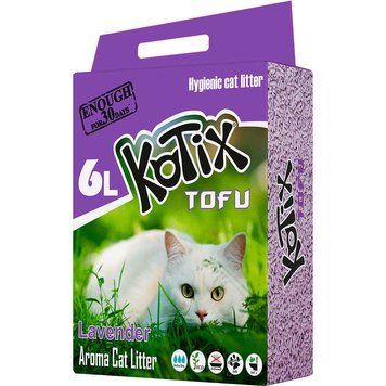 Наповнювач KOTIX TOFU Lavender. 6L KT0053 фото