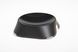 FIBOO Пласка миска з антиковзними накладками Flat Bowl, чорний FIB0091 фото