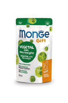 Ласощі Monge Gift Cat Vegetal з мікроводоростями для котів (веган) 70085335 фото
