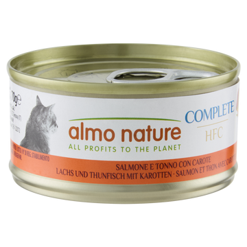 Almo Nature HFC Cat Complete, 70 г (лосось і тунець з морквою) 5434H фото