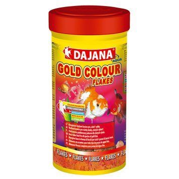 GOLD COLOUR (100мл/20гр) Корм для золотих риб, карасів та декорат. риб у пластівцях DP004A (5304) фото
