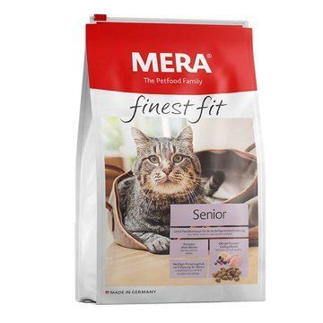 Сухий корм MERA finest fit Senior для котів похилого віку (8+) із свіжим м'ясом птиці та лісовими ягодами 033974 - 3914 фото