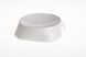 FIBOO Пласка миска з антиковзними накладками Flat Bowl, білий FIB0093 фото