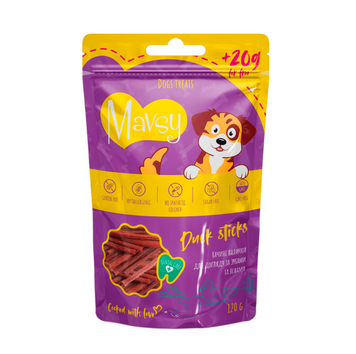 Mavsy-Duck sticks, 120 g / Мавси, Качині палички для догляду за зубами та яснами для собак, 120 г LSS02 фото