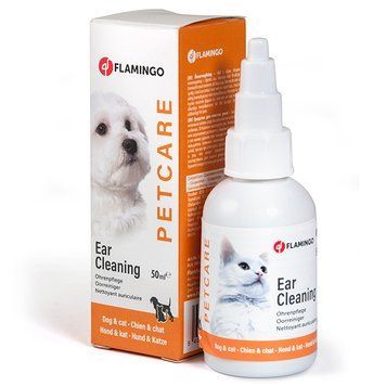 Flamingo Petcare Ear Cleaner ФЛАМІНГО краплі для чищення вух для собак та котів 510951 фото