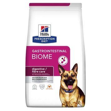 Hill&rsquo;s PRESCRIPTION DIET Gastrointestinal Biome Сухий корм для собак при захворюваннях шлунково-кишкового тракту, з куркою, 1,5 кг 605843 фото