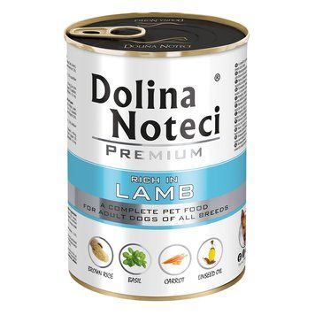 Корм конс.Dolina Noteci Premium для собак з ягнятиною, 400 гр DN 400 (301) фото